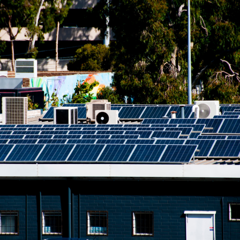Eco Office Solar Grid home