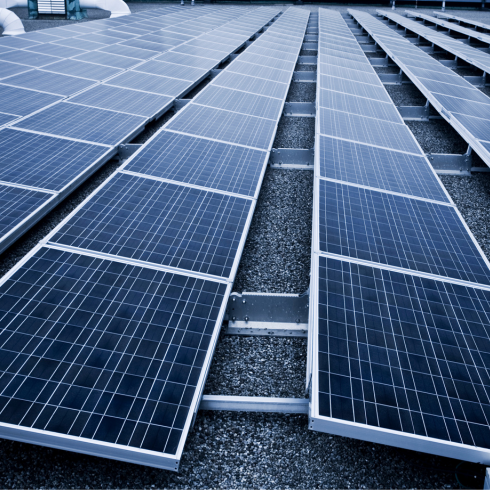 Factory Solar Power Plant 1